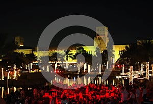 Dubai at night