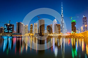 Dubai skyline photo