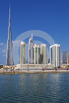Dubai skyline, UAE.