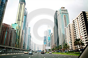 Dubai skyline, United Arab Emirates