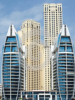 Dubai skyscraper architecture