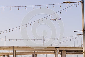 Dubai, UAE - 07.07.2021 - Fedex airplane caught in the sky. Aviation
