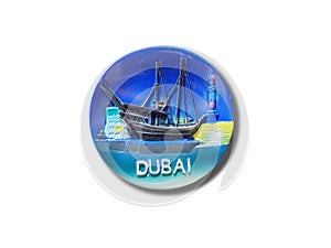 Dubai United Arab Emirates souvenir refrigerator magnet