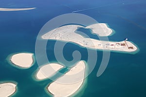 Dubai The World Clarence Island Islands aerial view photography photo