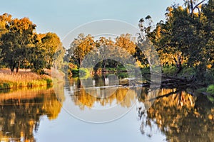 Dubbo river foot bridge 2 south close