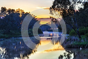 Dubbo Sriver mist rise