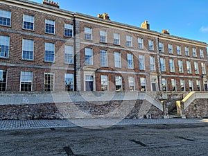 Dublin Castle interior courtyard, Ireland