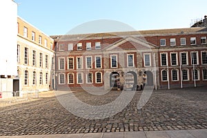 Dublin Castle on a sunny day - ancient architecture - Ireland historical tour - Ireland travel diaries