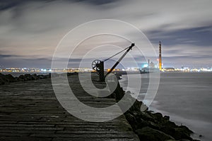 Dublin Docks, Poolbeg Lighthouse