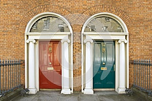 Dublin georgian doors photo