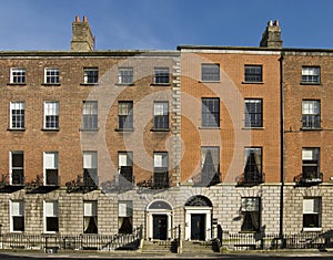 Dublin Georgian houses photo