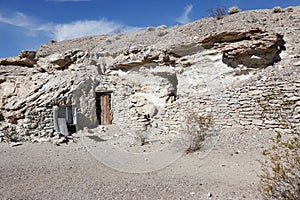 Dublin Gulch, dwellings dug out of the dirt