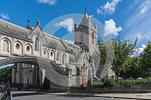 Christ Church Cathedral and link to Dublinia Building, Dublin Ir