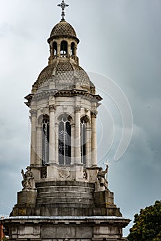 DUBLIN, IRELAND - AUGUST 30: Trinity College campus, Dublin City, Ireland