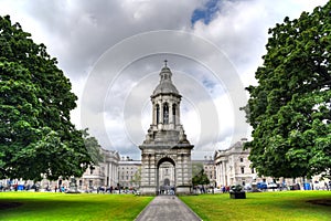 Trinity College in Dublin, Ireland photo