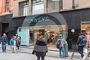 Penneys fashion store in Dublin