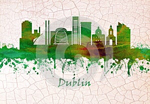 Dublin Ireland skyline