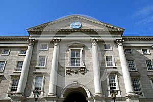 Dublin,Trinity College, Main Entrance