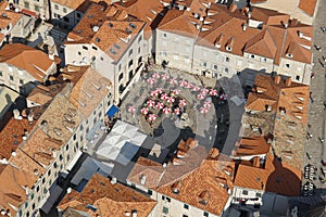 Dubrovnik aerial view