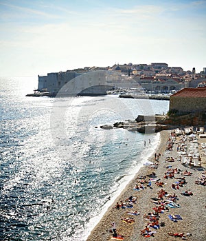 Dubrovnik beach