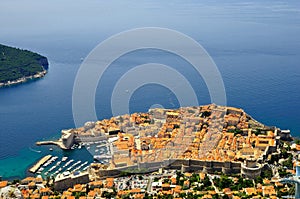 Dubrovnik: bird's eye view