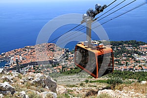 Dubrovnik cable car photo