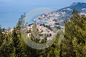 Dubrovnik city from Mount Srd walking trail