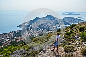 The Dubrovnik cityscape