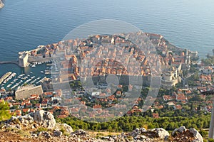 Dubrovnik, Croatia from above