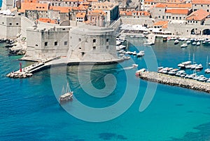 Dubrovnik, Croatia view from distance