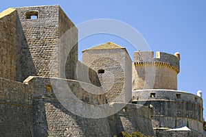 Dubrovnik fortress. Croatia.