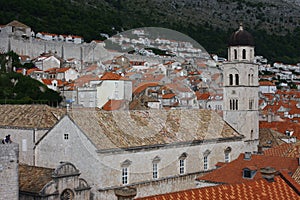 Dubrovnik old city church Croatia