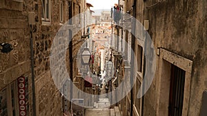 Dubrovnik oldtown in Croatia.