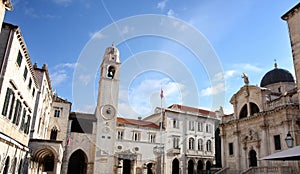 Dubrovnik, Plaza Stradun, Croatia