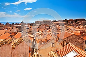 Dubrovnik roofs