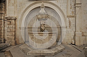 Dubrovnik - Small Onofrio Fountain, Croatia