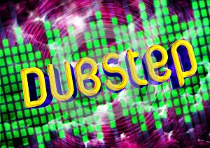 Dubstep music background