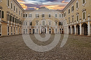 The Ducal Palace of Colorno near Parma in northern Italy