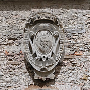 Ducal Palace in Gubbio, Umbria - Details