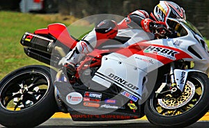 Ducati 848 race motorcycle