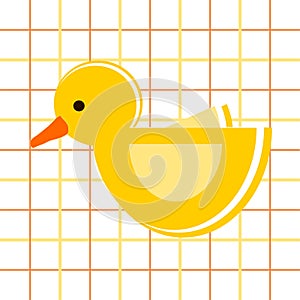 Duck - childish pattern