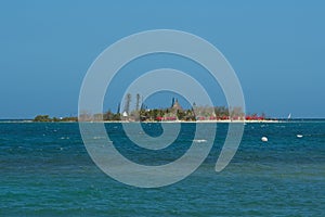 Duck Island in Noumea, New Caledonia.