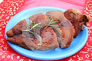 Duck meat