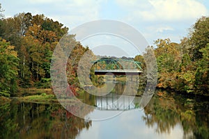 Duck river in MIddle Tennessee photo