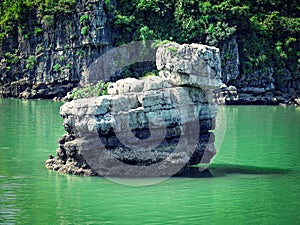 Duck Stone at Ha Long Bay