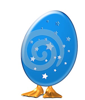 Duckling In Easter Egg