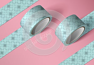 Duct Tape Mockup Background