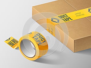 Duct Tape Packaging Composition
