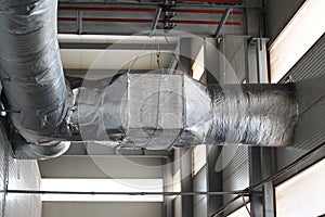 Ducts of industrial ventilation system