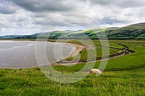 Duddon Estuary from Dunnerholme photo